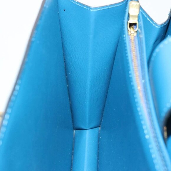 LOUIS VUITTON Epi Capuchin Shoulder Bag Blue - Picture 13 of 16